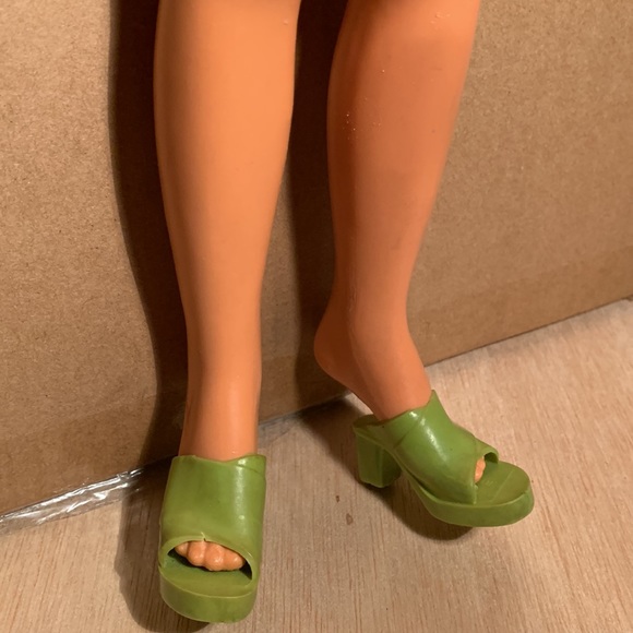 Rare Vintage IDEAL TUESDAY TAYLOR DOLL (?) Blonde/Black Hair Head w defects!🚩 - Picture 10 of 17